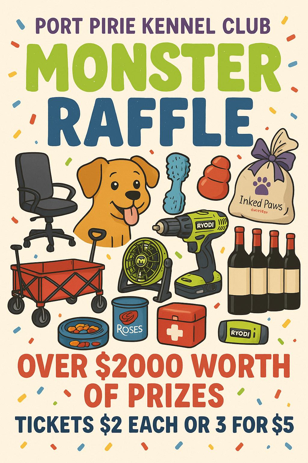 Port - This raffle has grown and grown and grown. I was finally able to ...