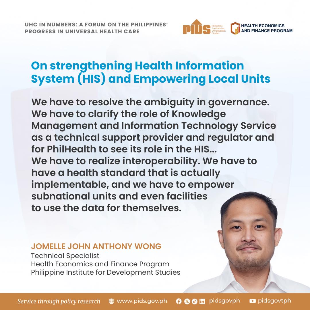 PIDS HEFP... - Philippine Institute For Development Studies | Facebook