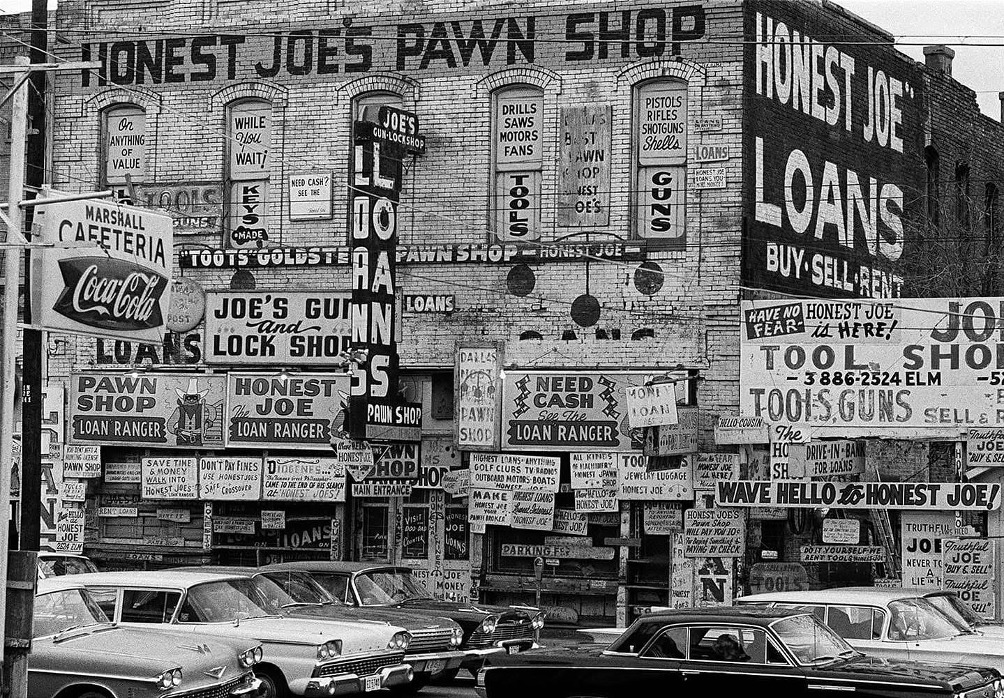 Honest Joe's Pawn Shop on Elm St. (1960's)