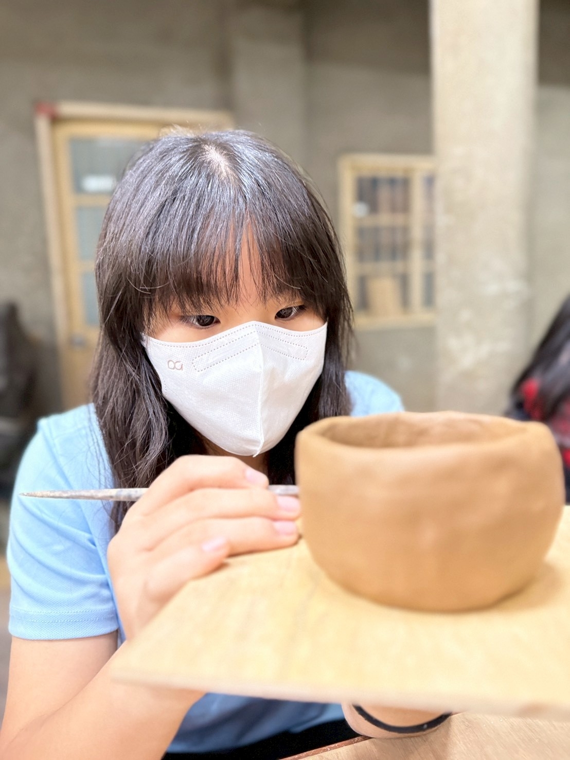 苗栗縣頭份市永貞國小 - 子竹嘗肉之 子 課程——輕黏土做孔子公仔。... | Facebook