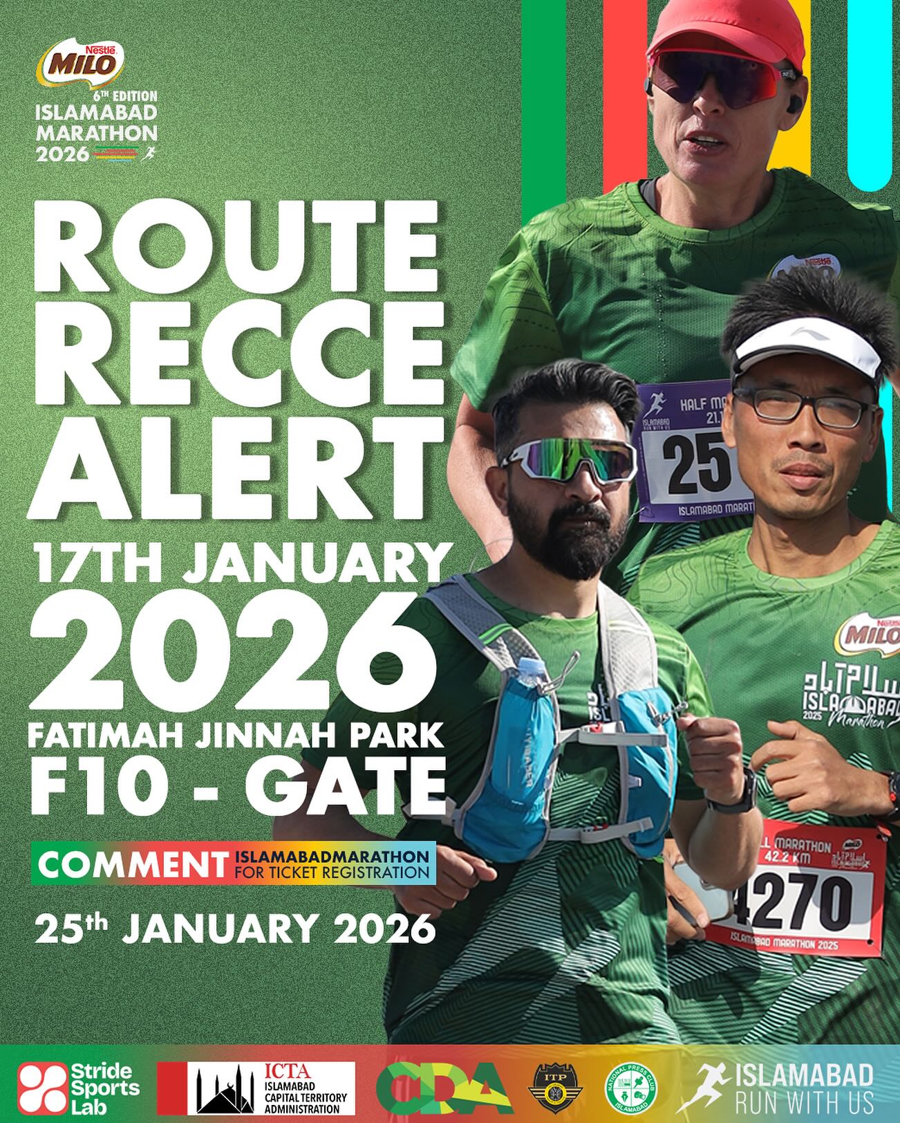 Official Route Recce Run – Milo... - Islamabad - Run With Us | Facebook