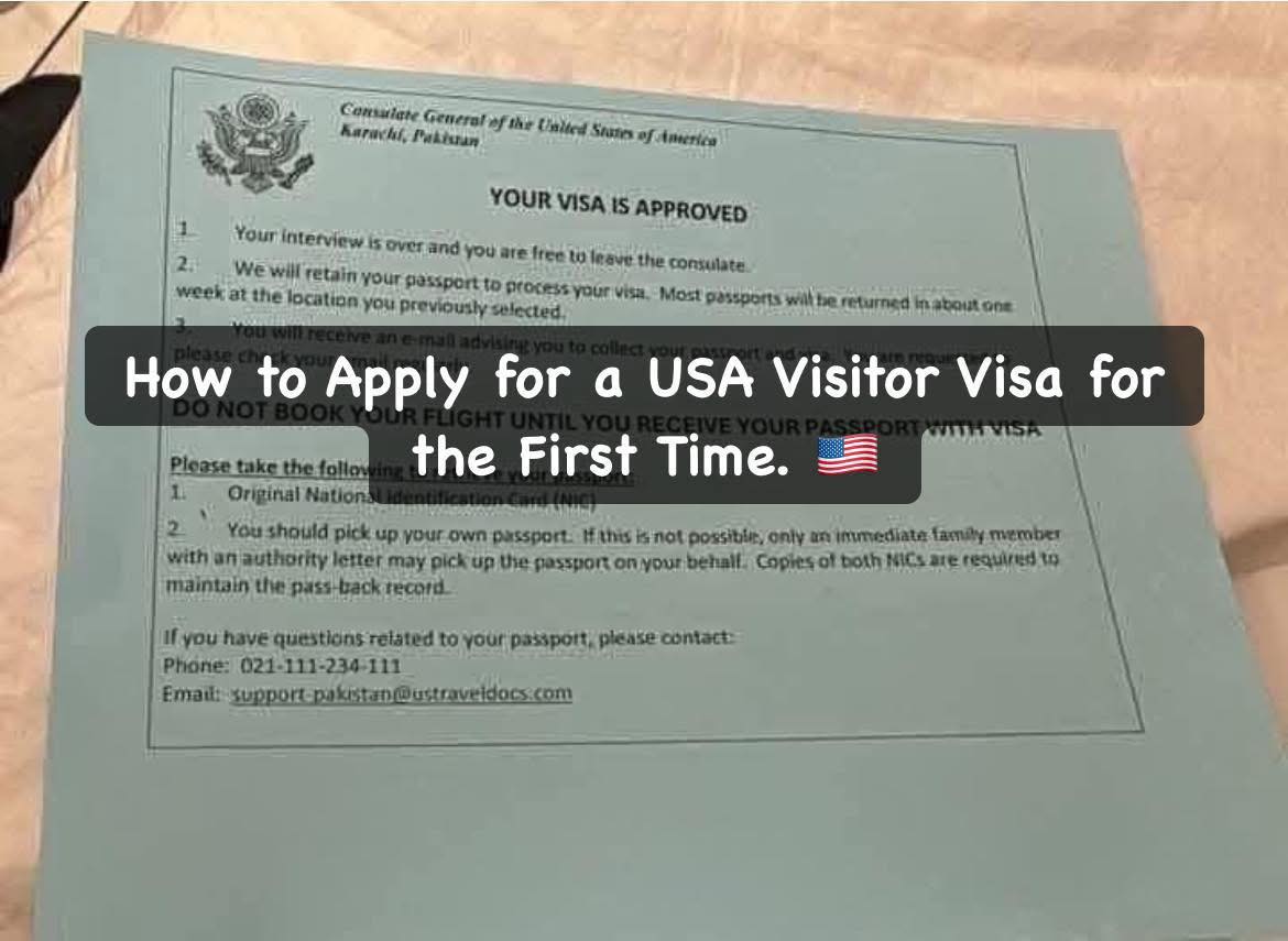 Aspiring - How to Apply for a USA Visitor Visa for the First Time. 🇺🇲 ...
