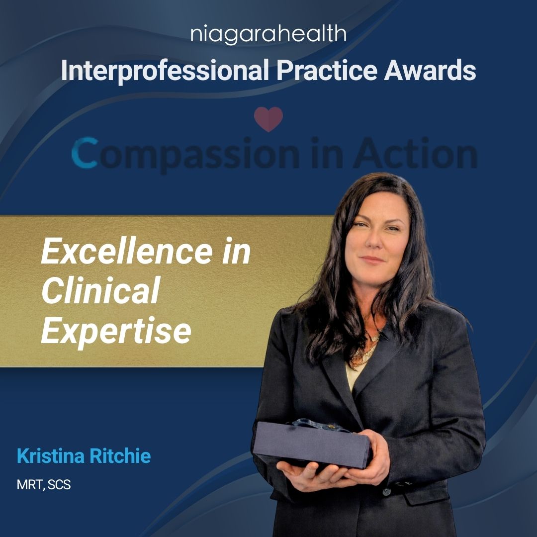Niagara Health - 🎉Congratulations to Kristina Ritchie,... | Facebook