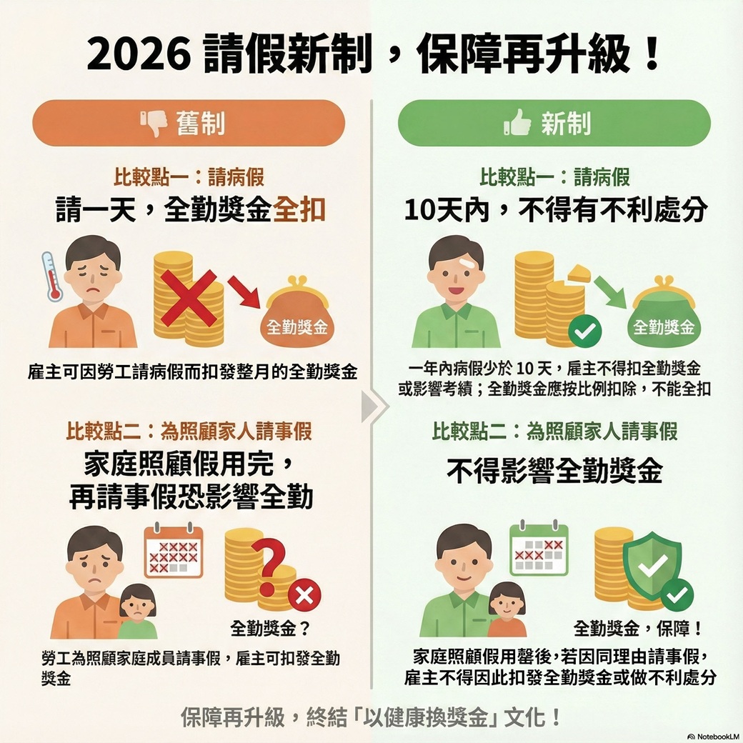 2026年開始，全勤獎金納入工資範圍！跟現在區別在哪？一次看懂＞＞ - 經理人月刊MANAGERtoday | Facebook
