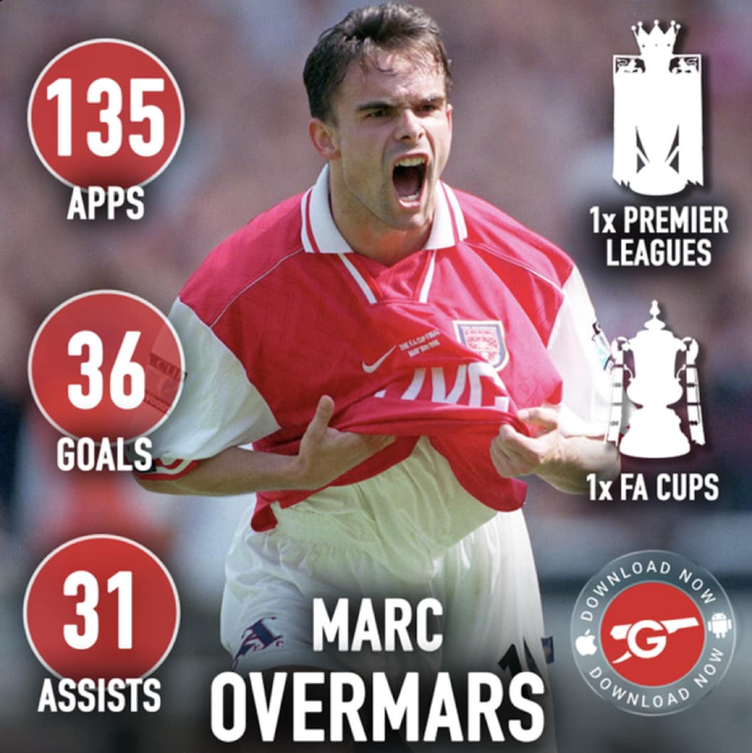 Happy 49th birthday to Arsenal legend Marc Overmars 🎉
