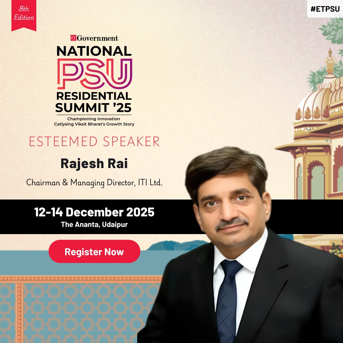 ETGovernment - Honoured to welcome Mr. Rajesh Rai, Chairman & Managing ...