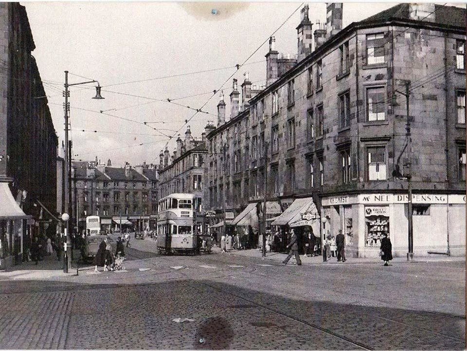 The Glasgow - 1958 Springburn Road, Keppochilll Road on left ...