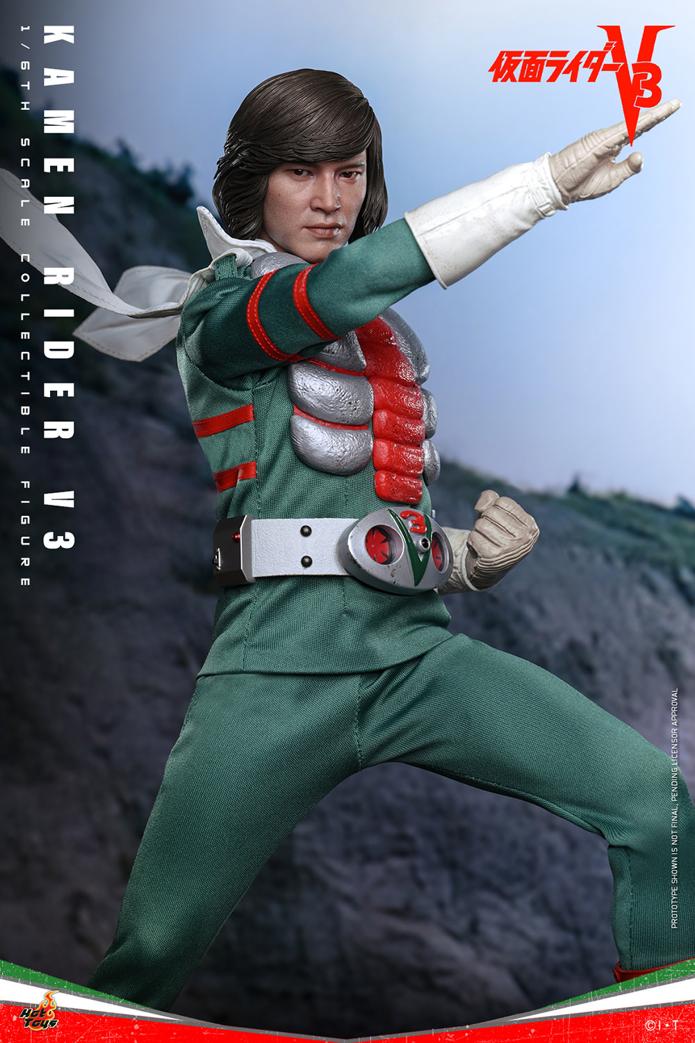 Now Available for Pre-Order: Kamen Rider V3 Sixth Scale Figure by