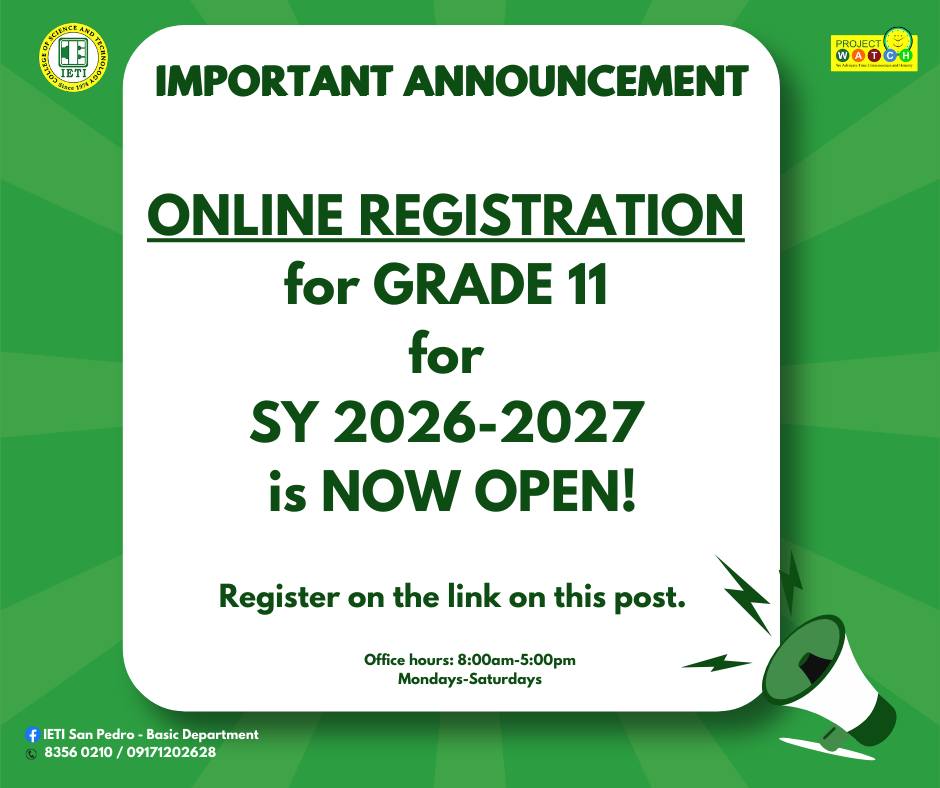 IETI San Pedro - Basic... - IETI San Pedro - Basic Department