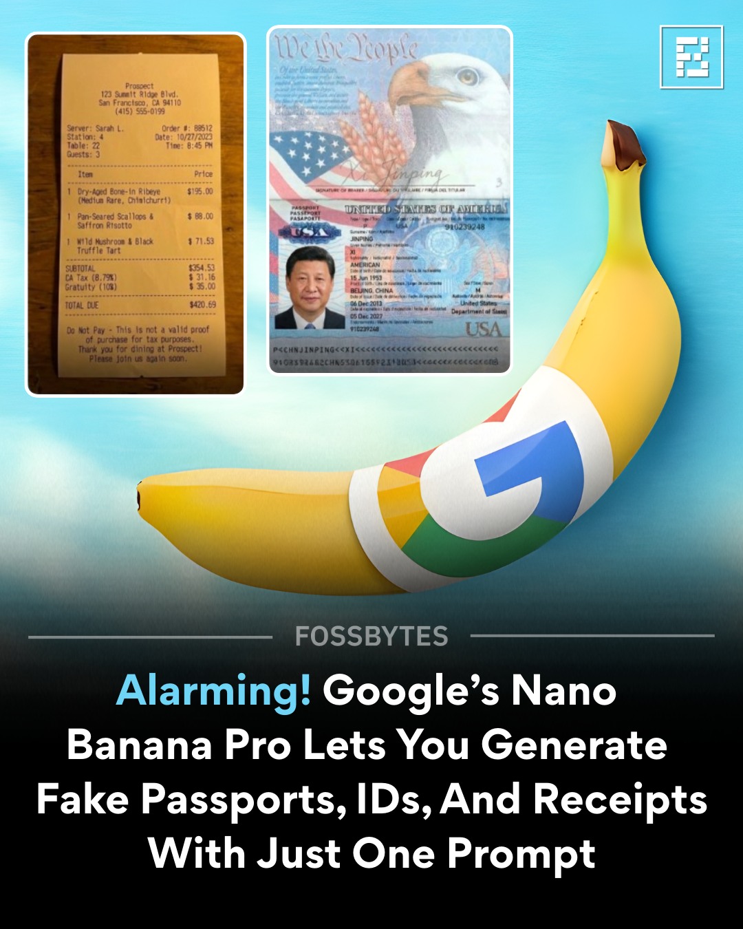Fossbytes - Nano Banana Pro now allows anyone to generate... | Facebook