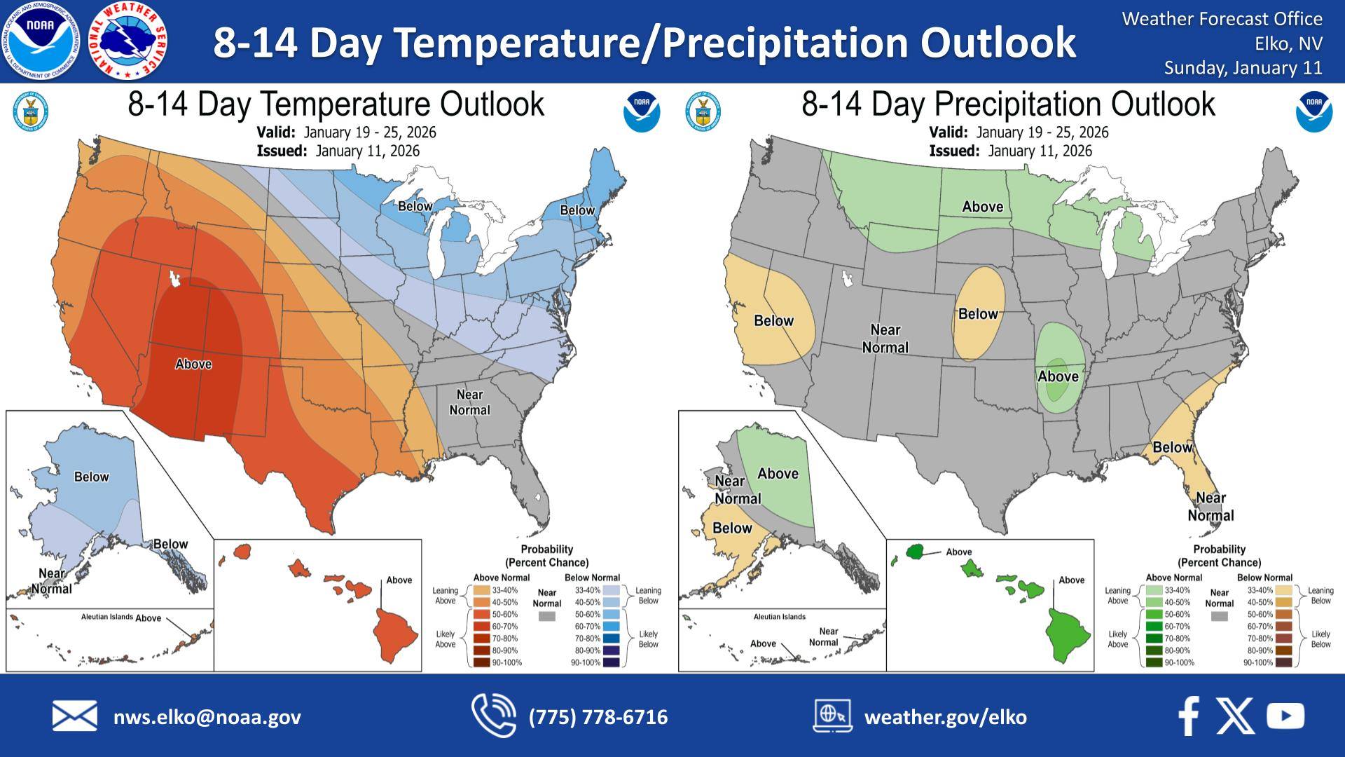 US - The Climate Prediction Center has issued their update for ...