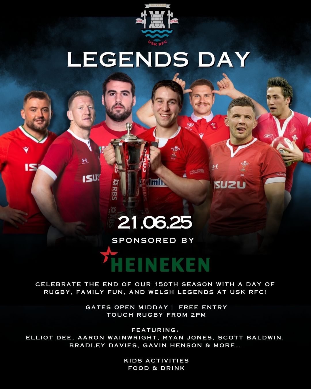 Usk - Legends Day is HERE 🏉🔥 Join us at Usk RFC today for an ...