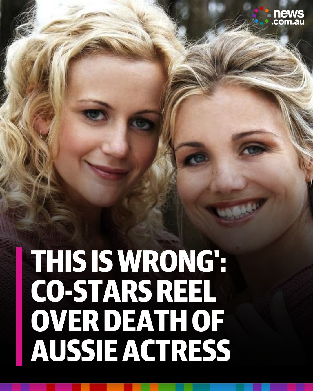 Heartbroken former co-stars of... - news.com.au Entertainment | Facebook