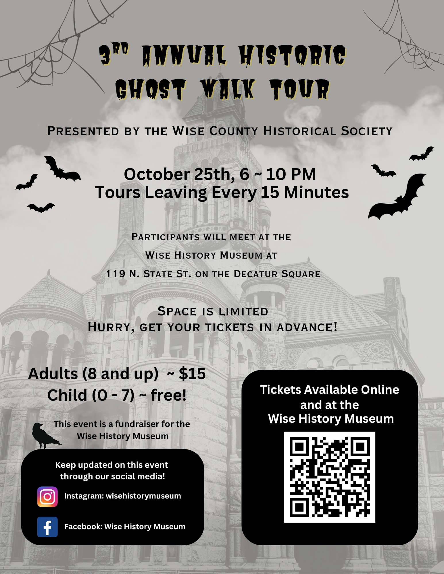 3rd Annual Historic Ghost Walk