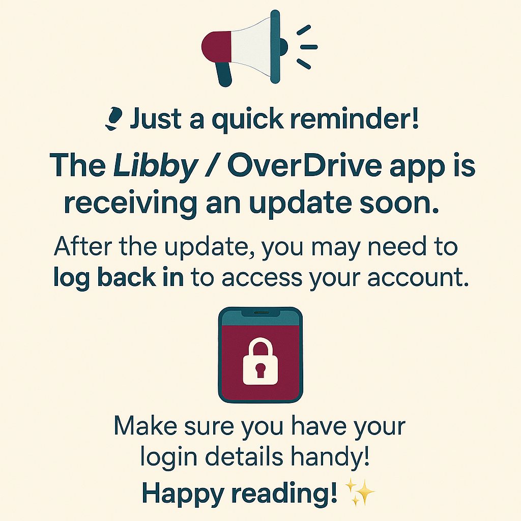 The Libby / OverDrive app is... - Buller District Libraries | Facebook