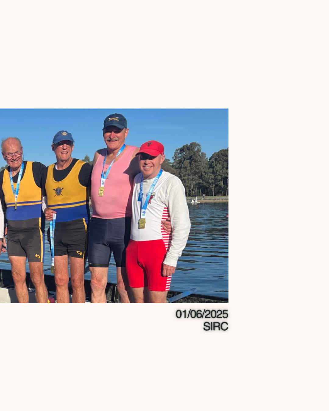Banks Rowing Club - Bringing home the bling two years in a row. Well ...