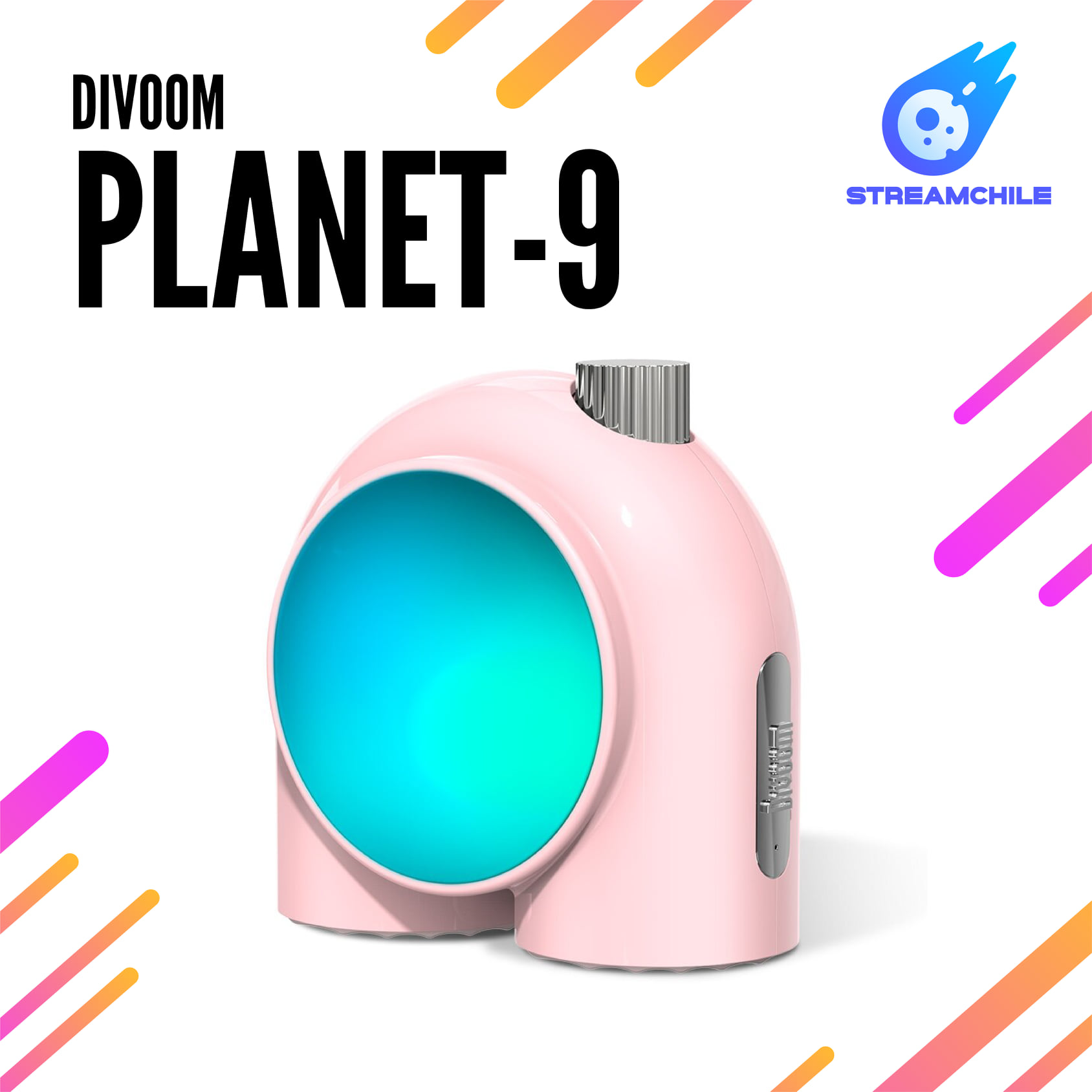 Streamchile - Divoom Planet-9 es una lámpara ambiental muy fácil de ...