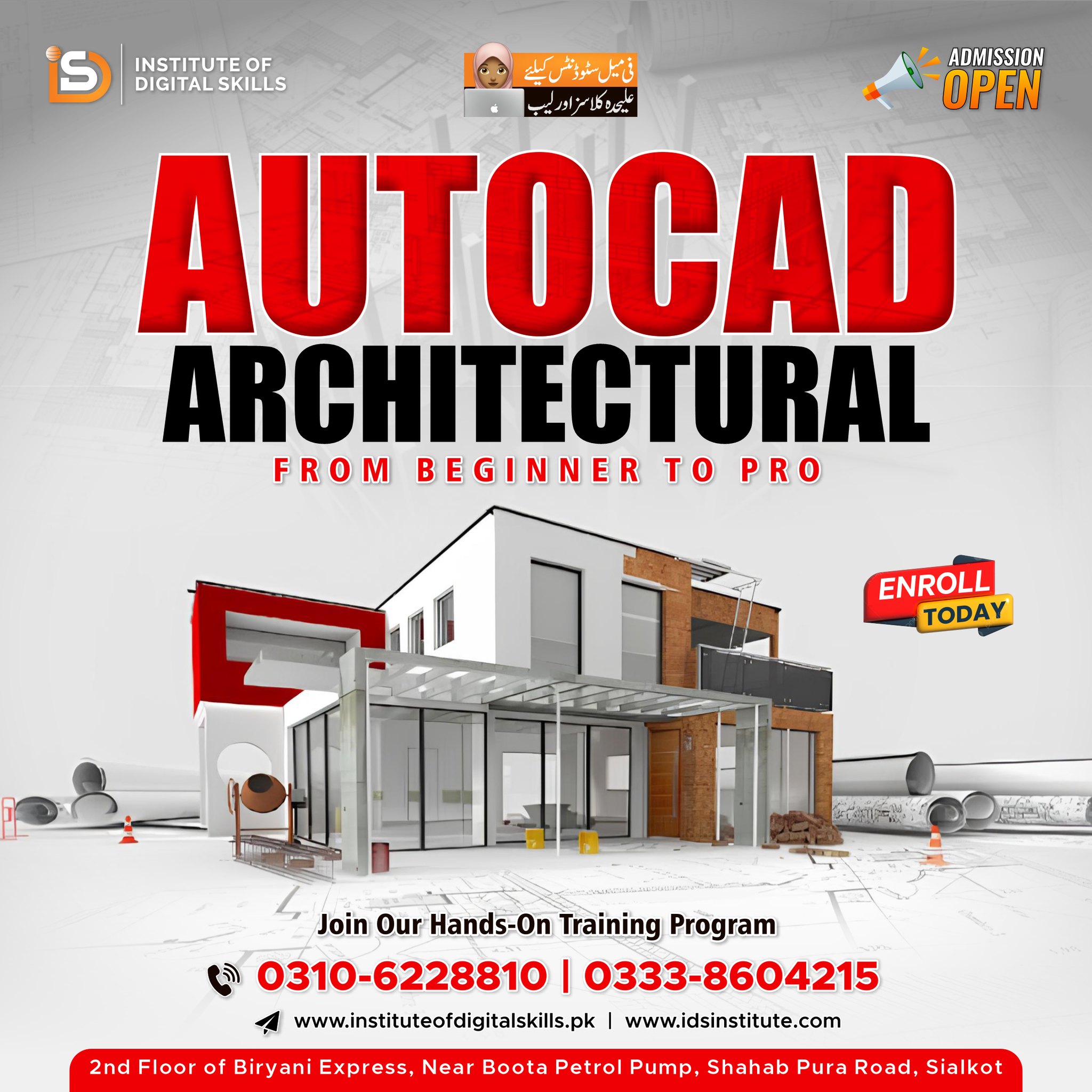Institute - 🏛️ Master AutoCAD Architecture: From Basics to Advanced 🚀 ...