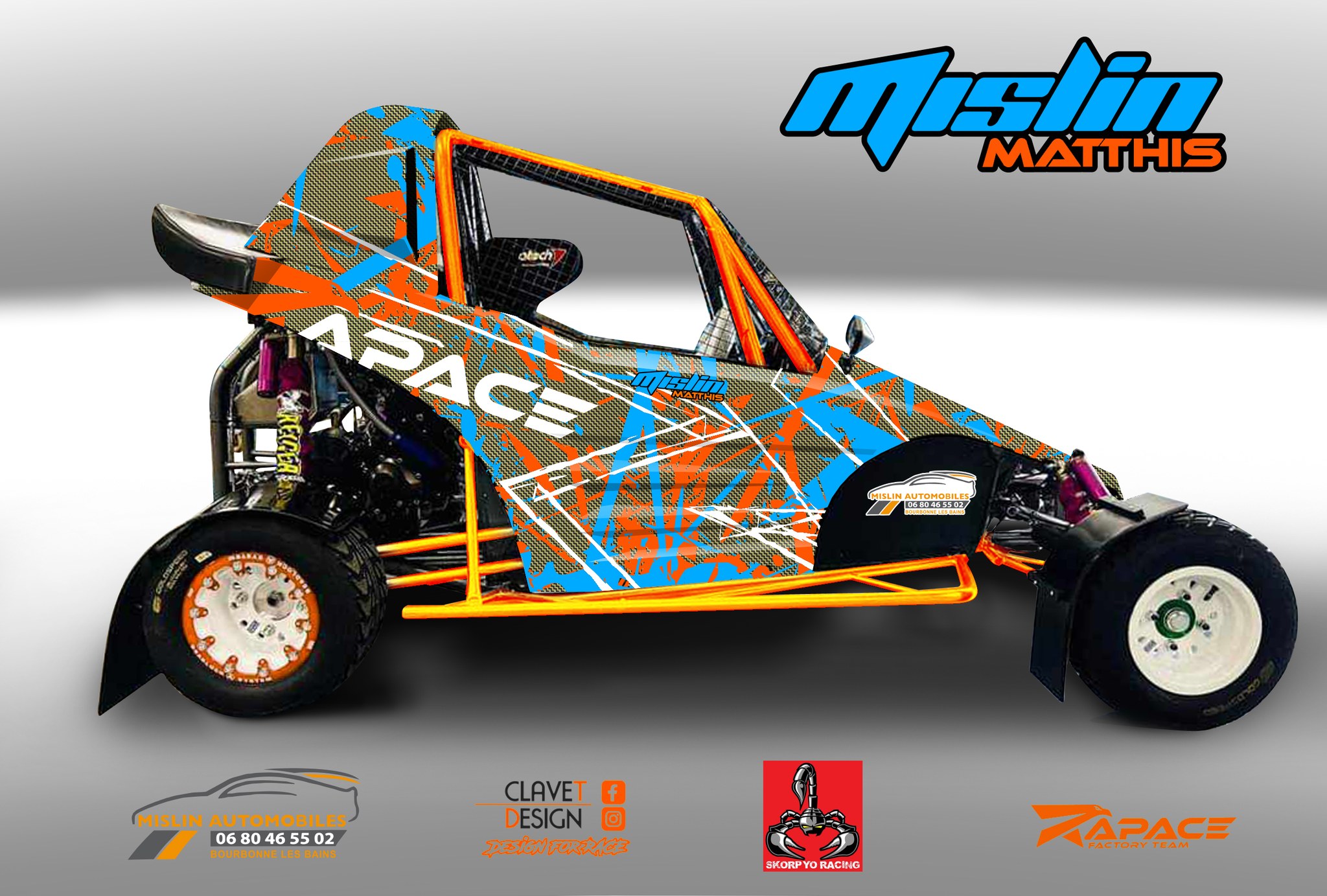 Rapace Technology - Camotos Rwd Crosskart Technical Spécifications More ...
