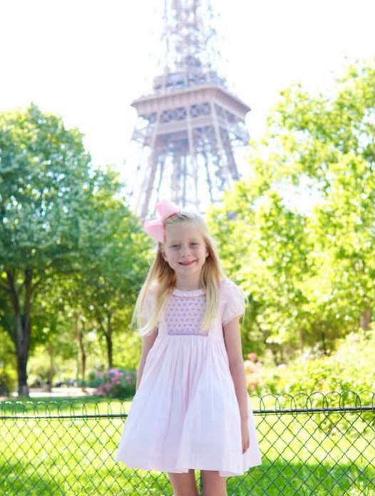 caroline's birthday dress ✨ Dreams do come true and sometimes, they twirl. ୧⋆｡🩰✧ ⠀⠀⠀⠀⠀⠀⠀⠀⠀ For her 7th birthday, Caroline is celebrating in Paris ⋆ ˚｡ ⋆୨🇫🇷୧⋆ ˚｡ ⋆, in a designed just for her with an elegant look