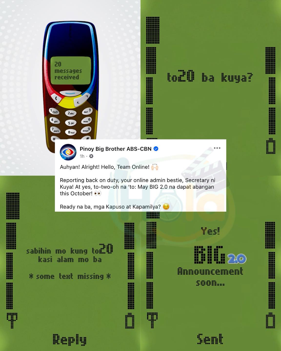 HOLA - Muling magbubukas ang pinakasikat na bahay sa... | Facebook