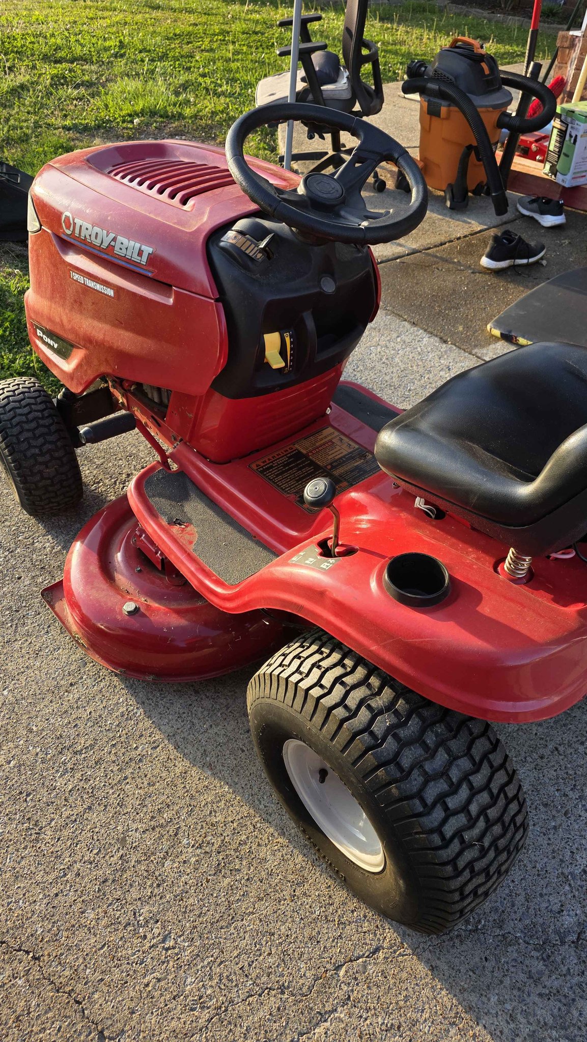 Troy- Bilt 7 Speed Riding Lawn Mower - Lawn Mowers - Murfreesboro ...
