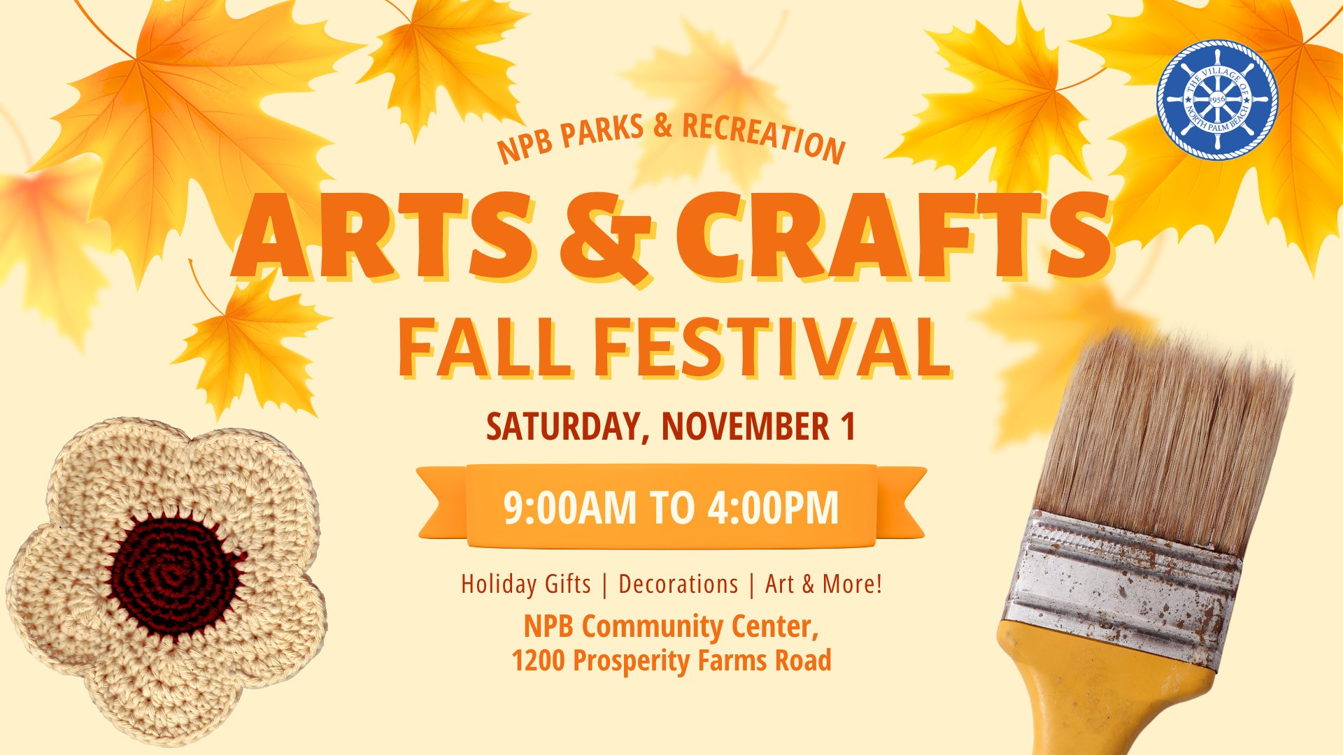 NPB Arts & Crafts Fall Festival