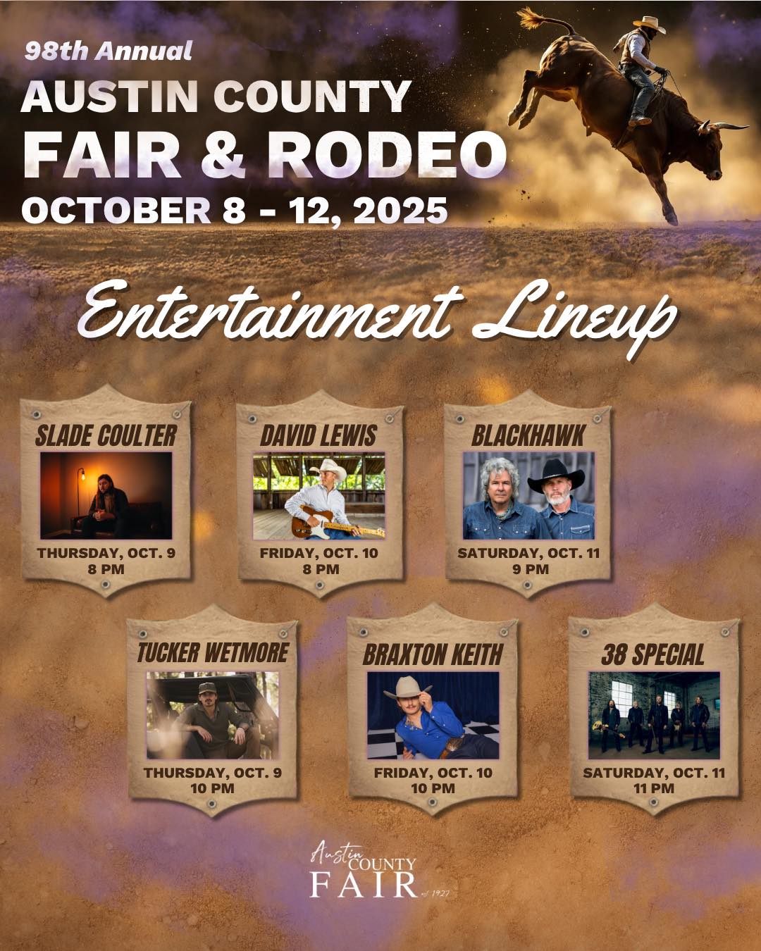 🎡 THE WAIT IS OVER — THE... - Austin County Fair Association | Facebook