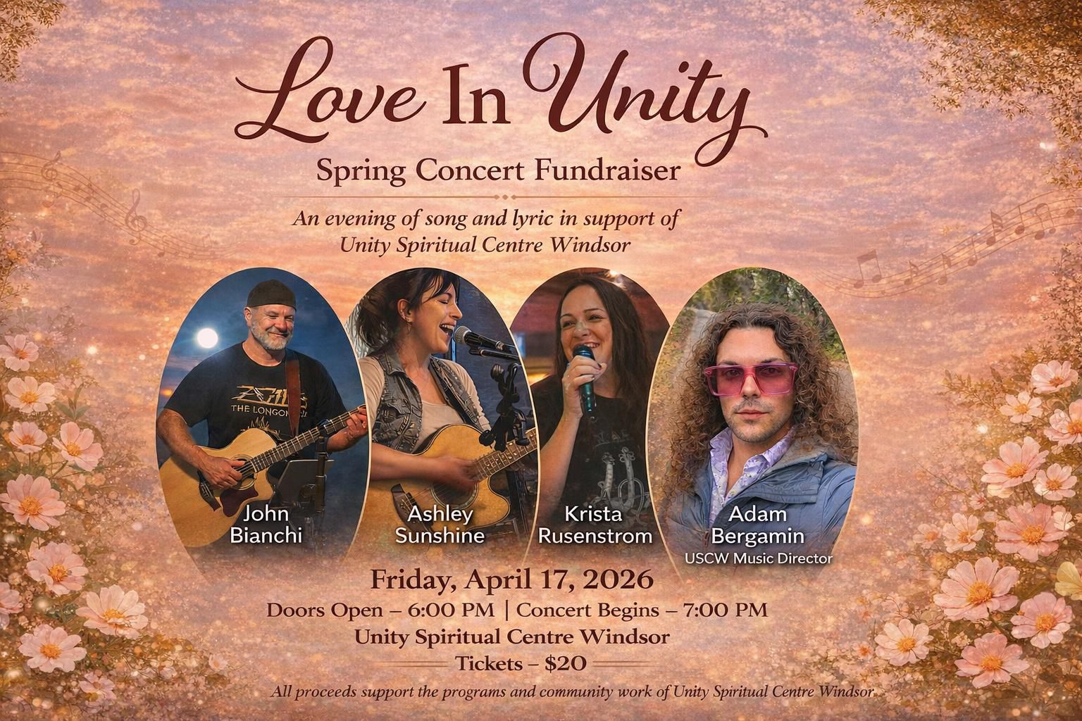 Love In Unity – Spring Concert Fundraiser