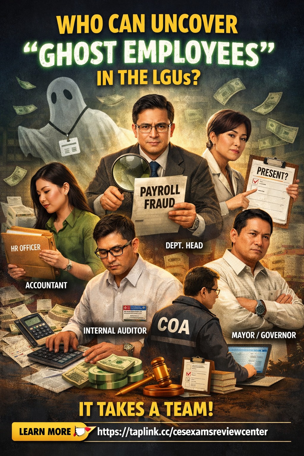 CES - 🚨 WHO CAN ACTUALLY UNCOVER “GHOST EMPLOYEES” IN THE LGUs? 👻💸 (AND ...