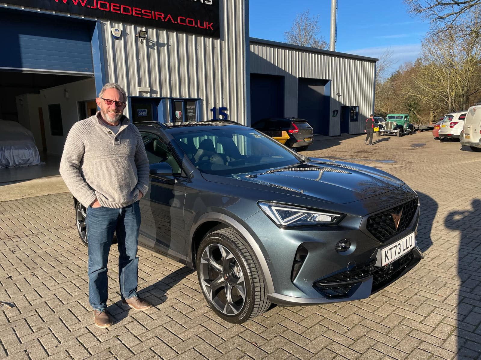 Joe - A well deserved treat for Neil, who parted with his Volvo after ...