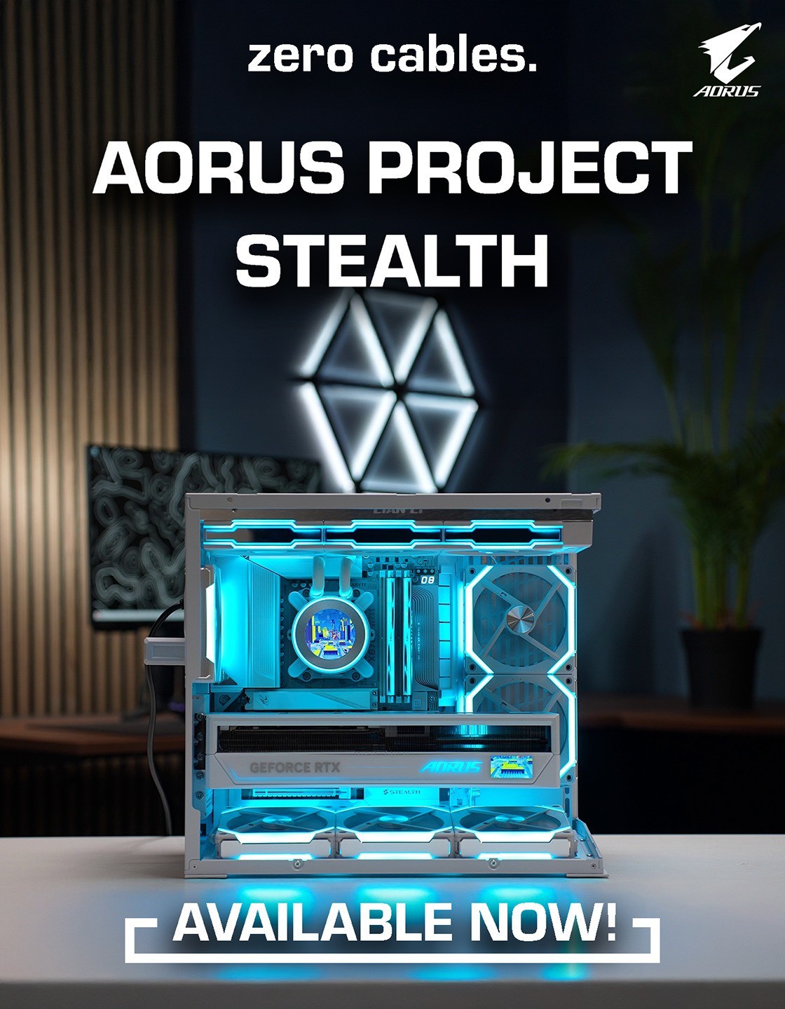 AORUS - AORUS Project Stealth redefines PC building with a cableless ...