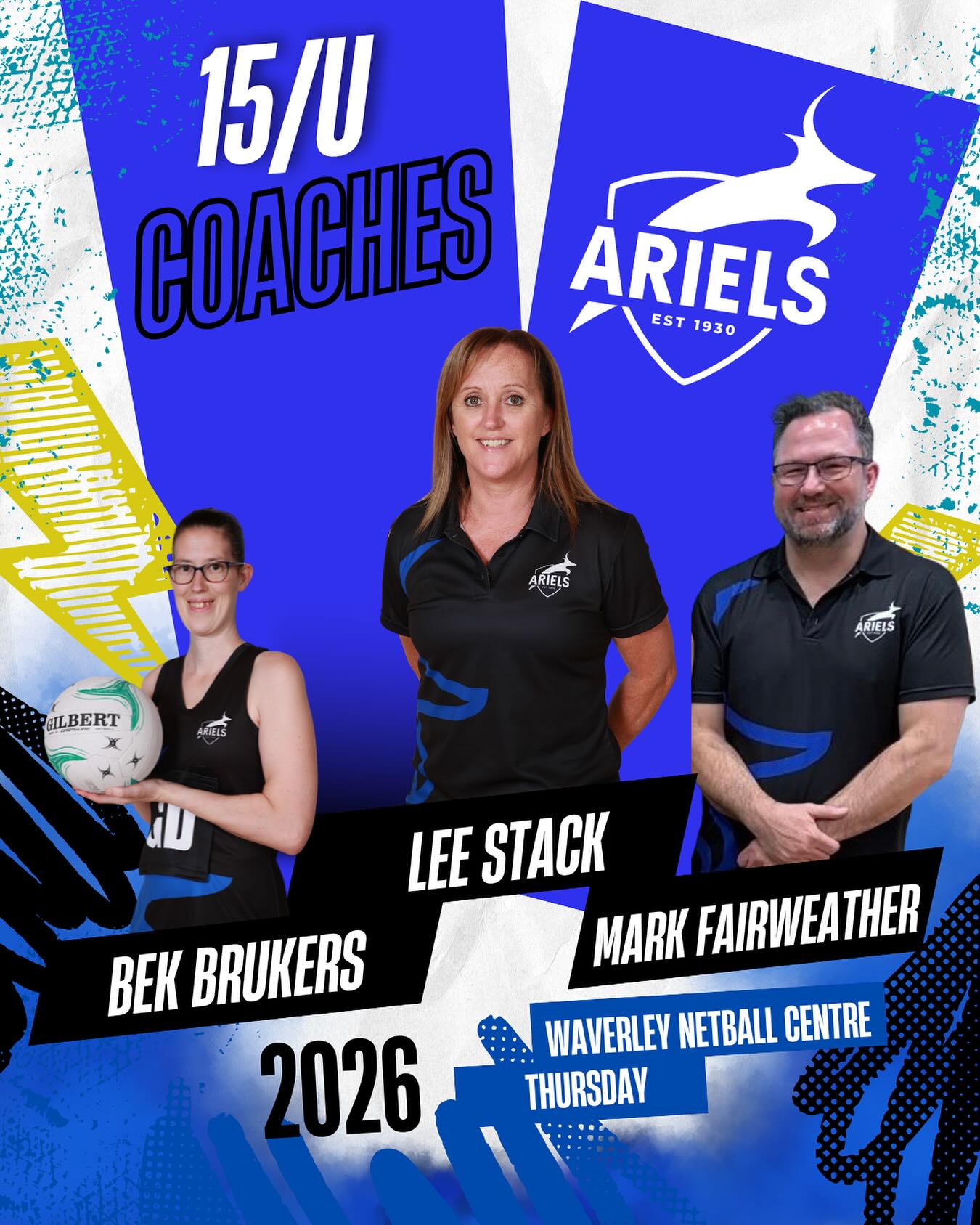 Ariels - 🌟 Coach Announcement 🌟 We are excited to announce the 15/U ...