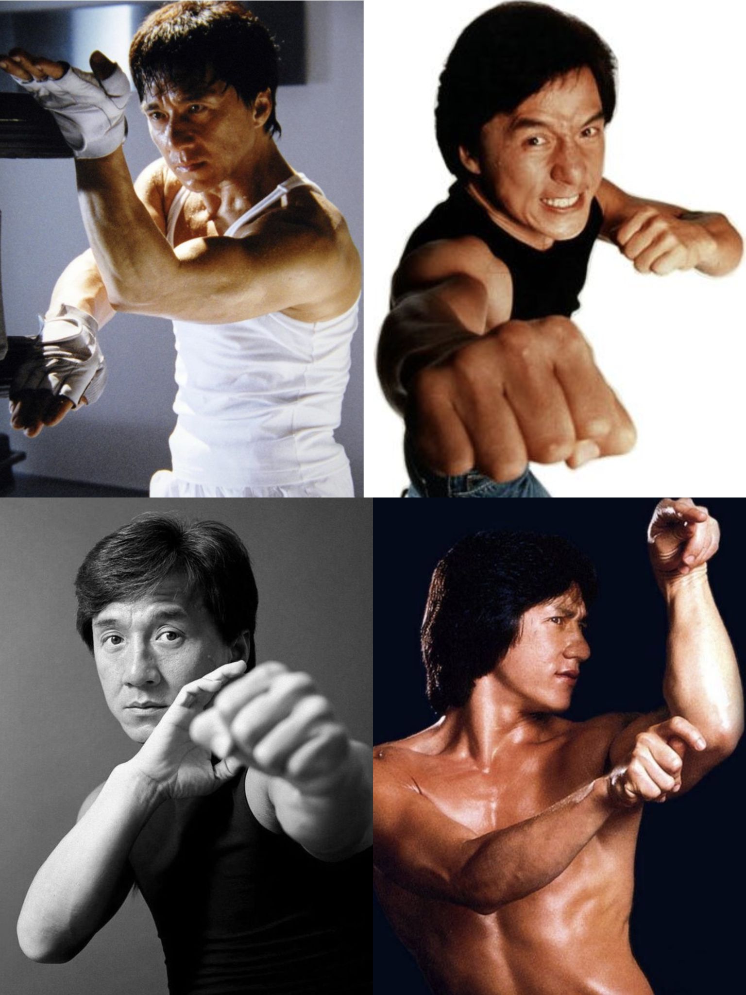 KARATE - This image features actors Jean-Claude Van Damme and Abdel ...
