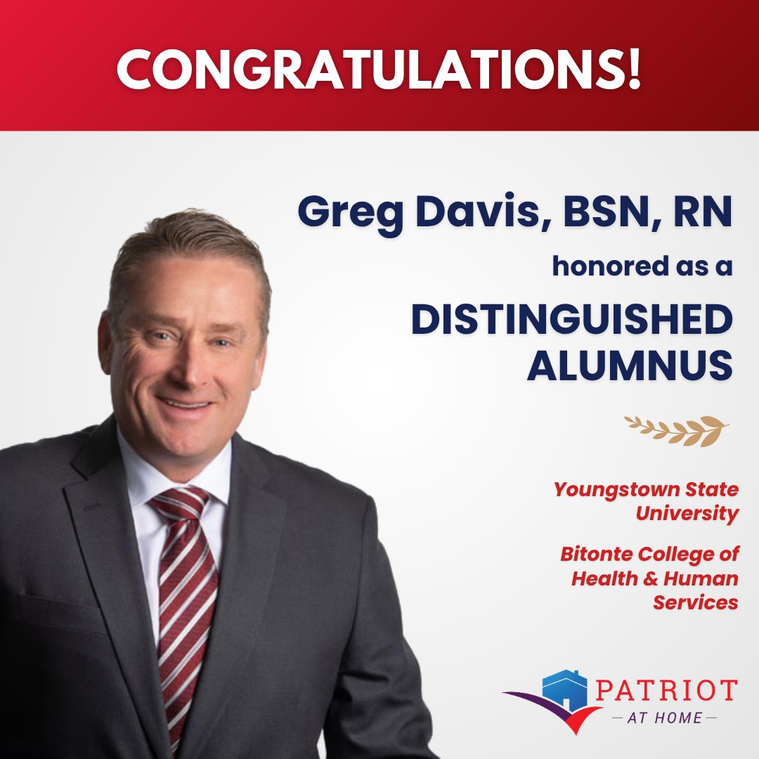 Patriot - We’re proud to celebrate Greg Davis, BSN, RN, one of the ...