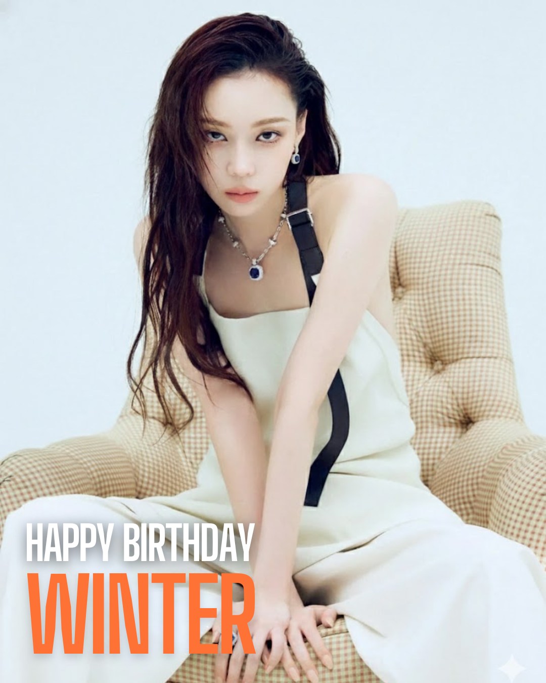 Happy birthday to Winter of AESPA, a performer known for her clear