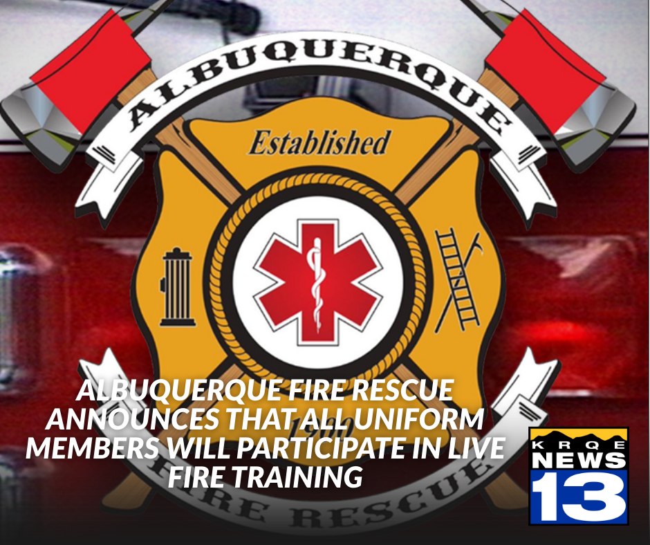 KRQE News 13 - Albuquerque Fire Rescue announced for the... | Facebook