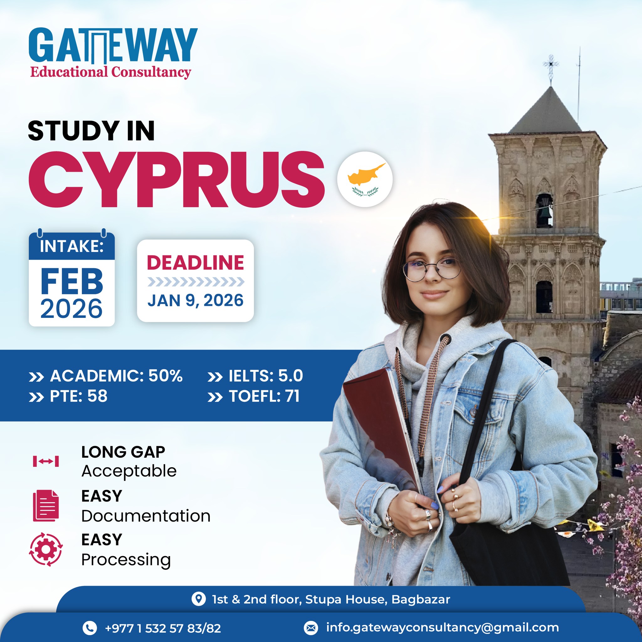 Gateway - Study in Cyprus – February 2026 Intake Open! Dreaming of ...