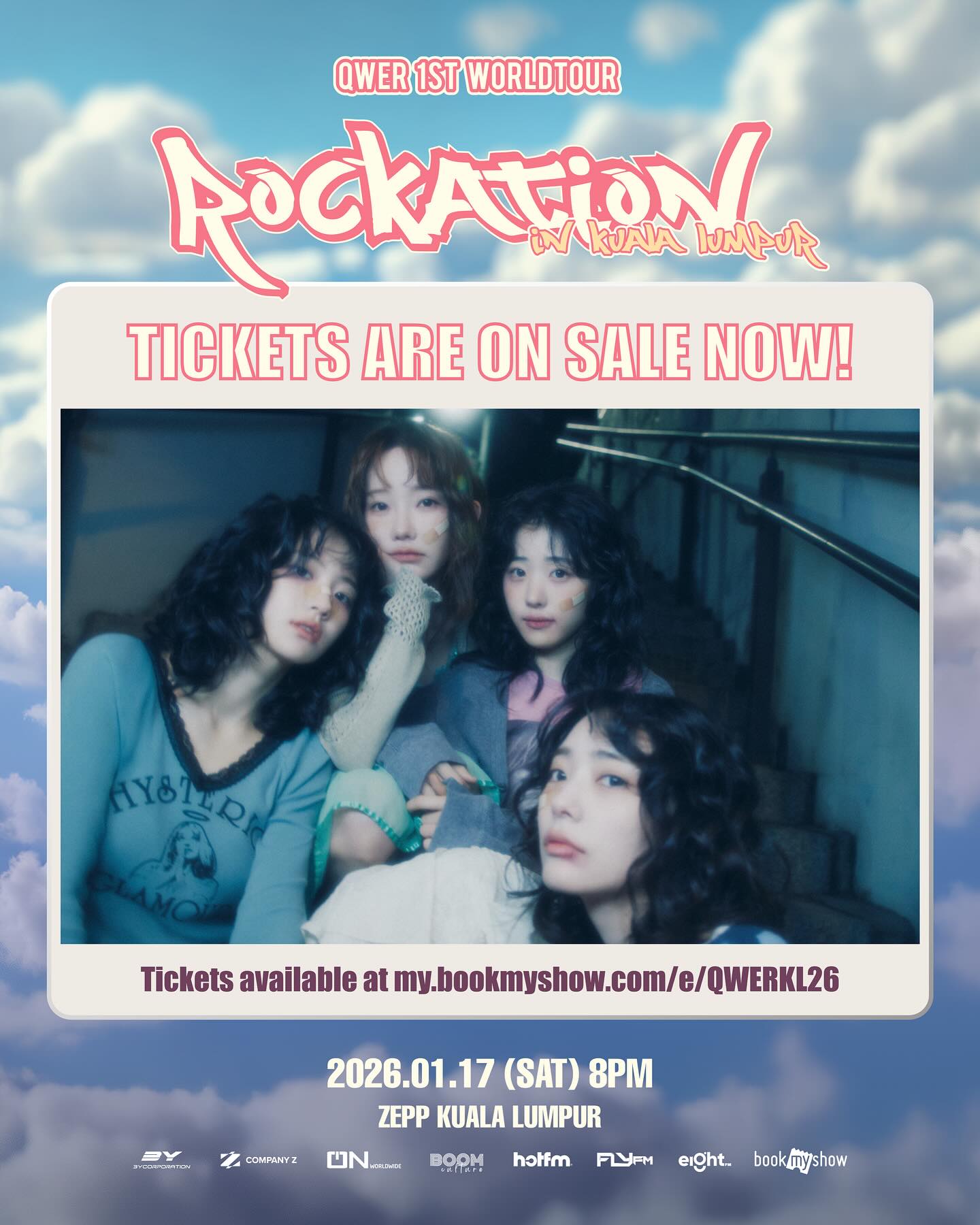 QWER ROCKATION in Kuala Lumpur トレカ QWER ROCKATION in Kuala Lumpur トレカ Your favourite K-girl band