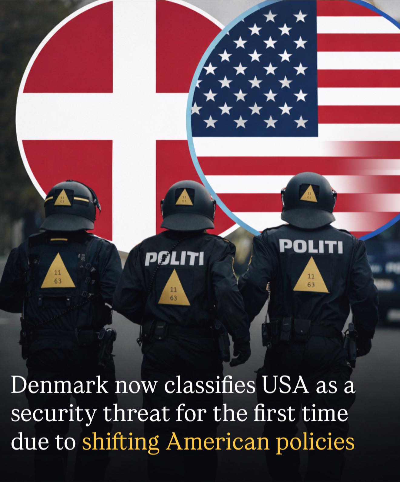 Drunken - 🌍 GLOBAL ALLIANCES JUST GOT MORE COMPLICATED 🇩🇰🇺🇸 In a ...