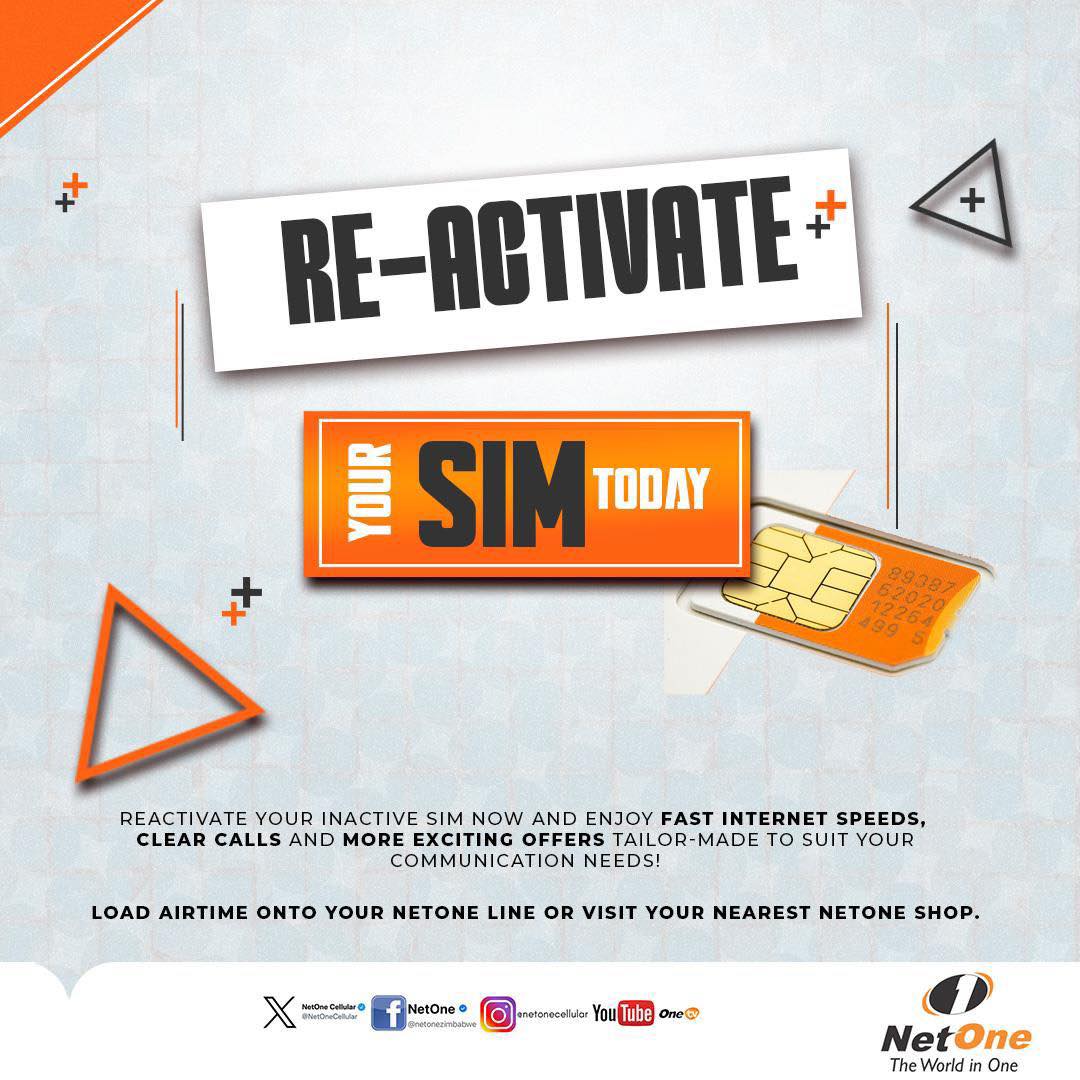 NetOne - Your network deserves a comeback! Your... | Facebook