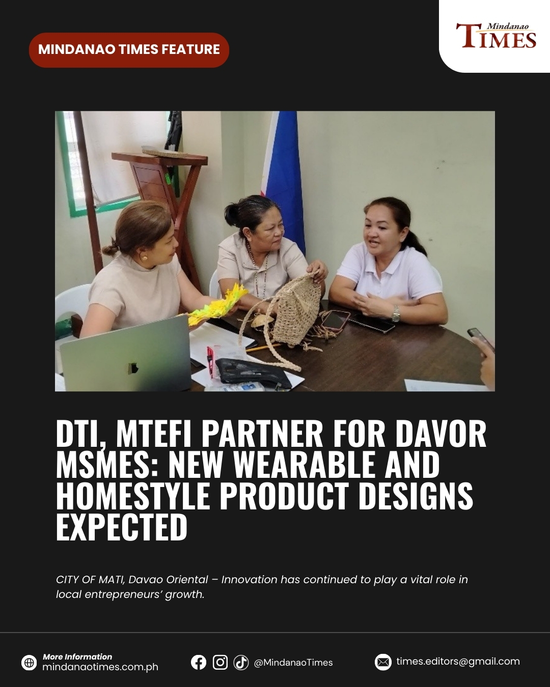 Mindanao - The Department of Trade and Industry (DTI) XI and Mindanao ...