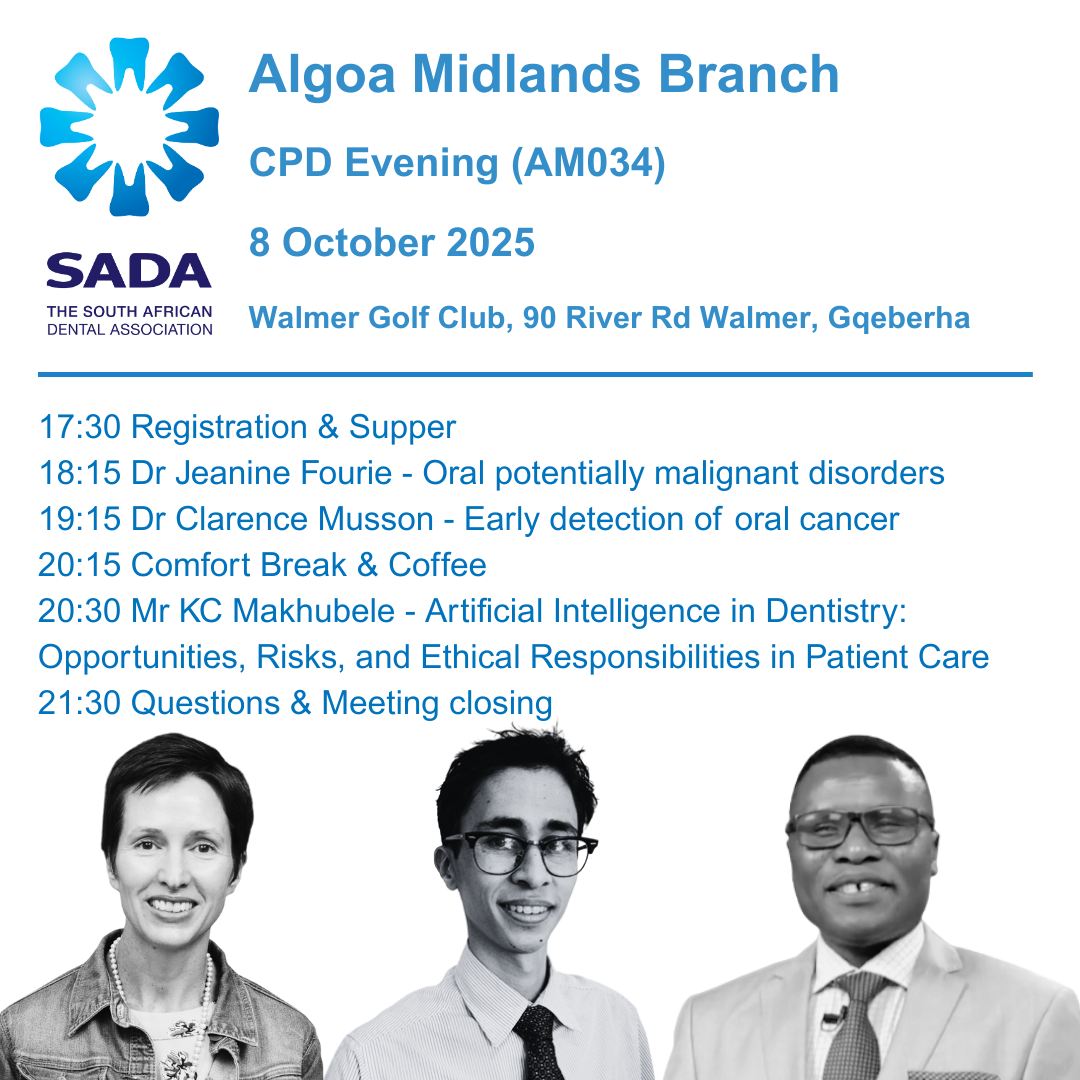The South African Dental Association - Join South African speakers ...