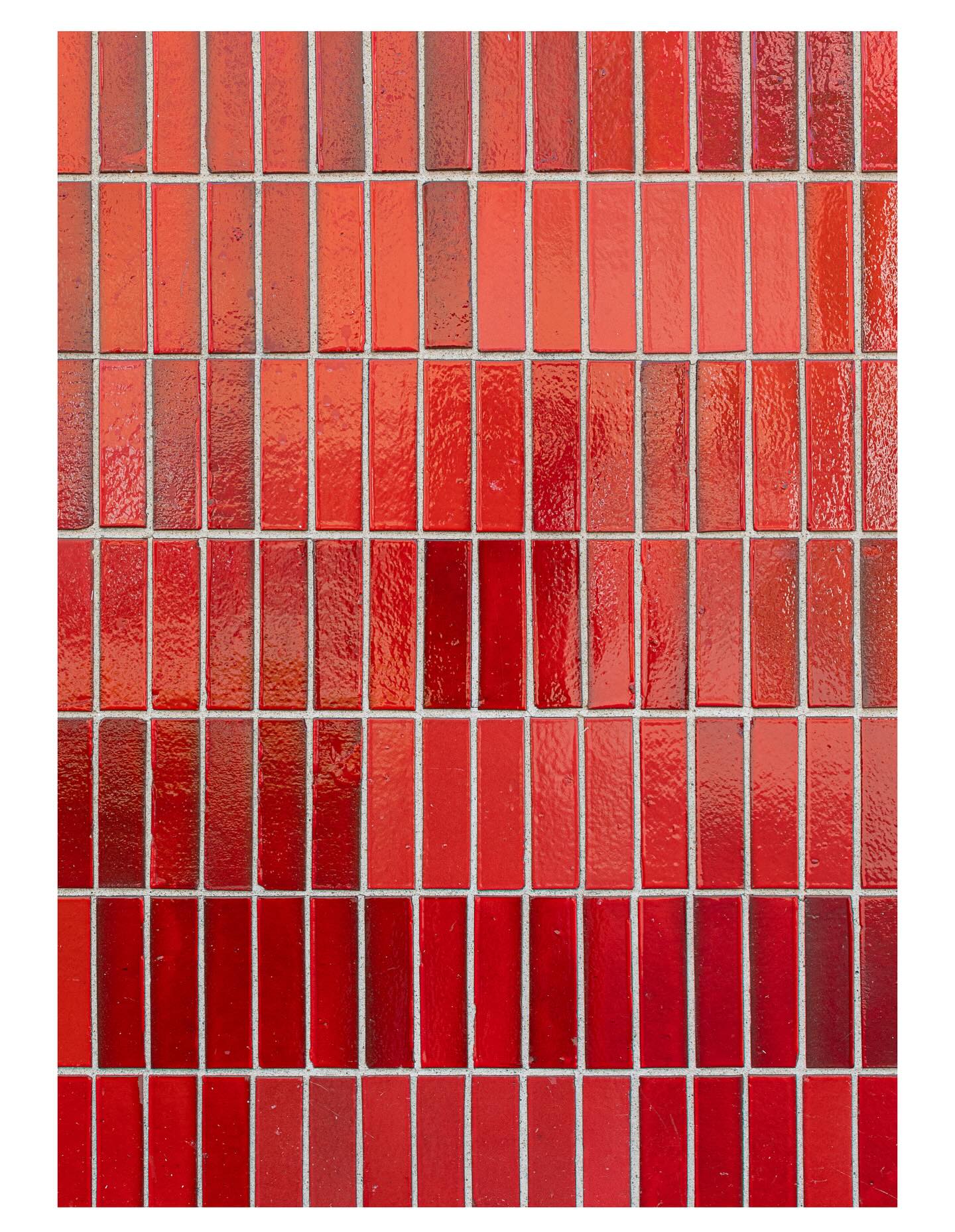 Brick - Some absolutely delicious candy apple red glazed bricks. This ...