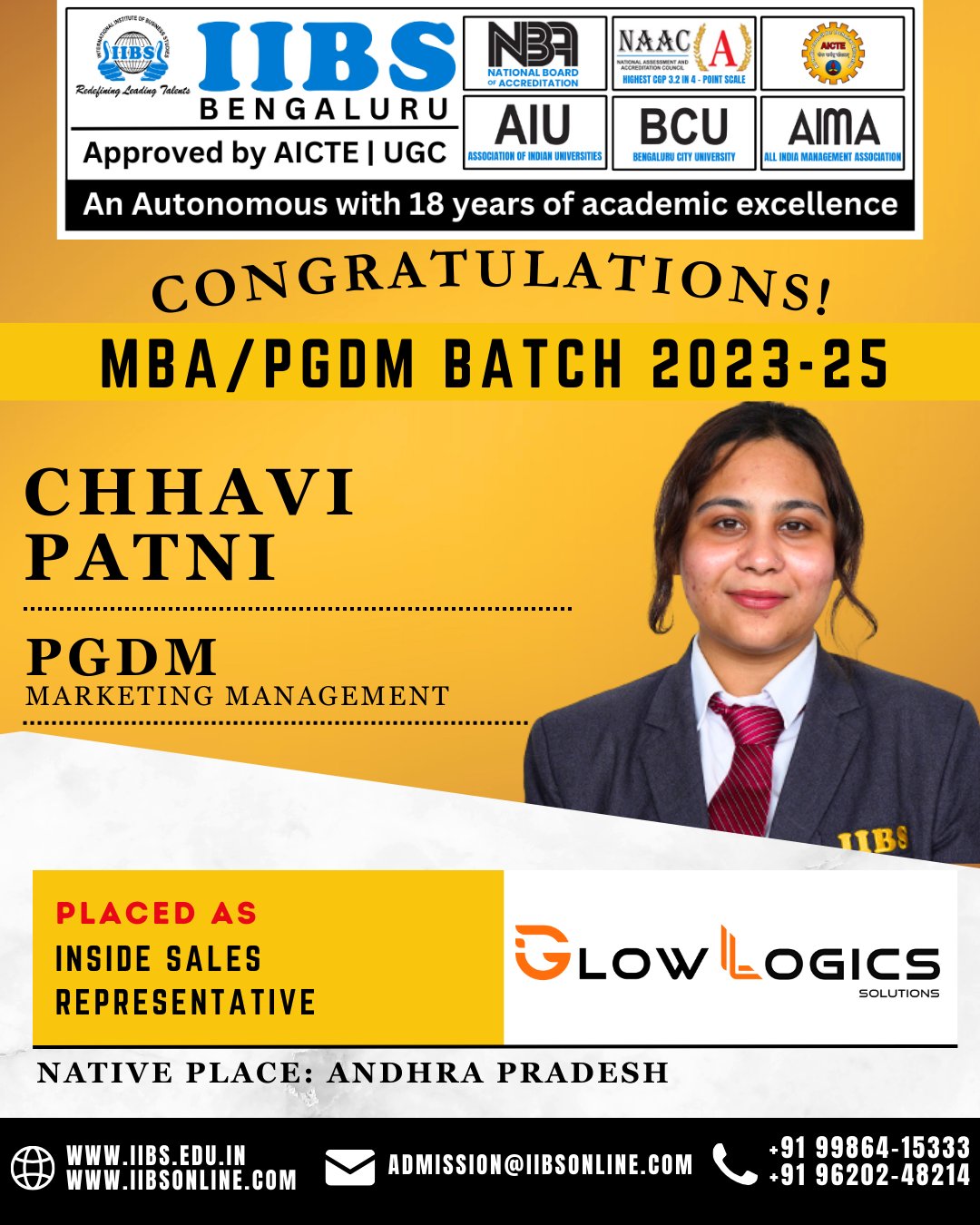 International - Congratulations, Chhavi patni! We are proud to share ...