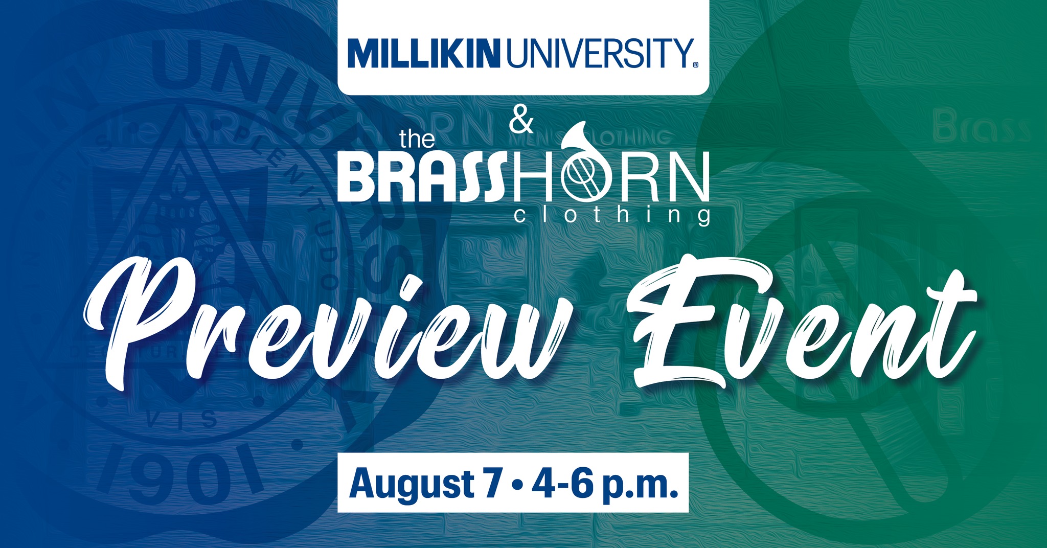 Millikin Collection Preview Event