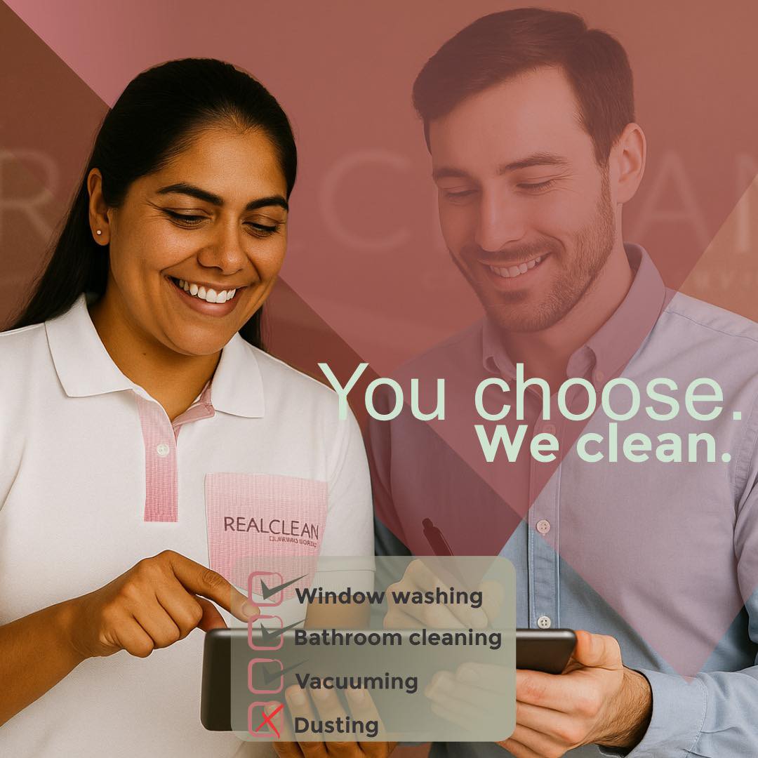 Real - 🔹 Manage your time: Real Cleaning lets you create your own work ...