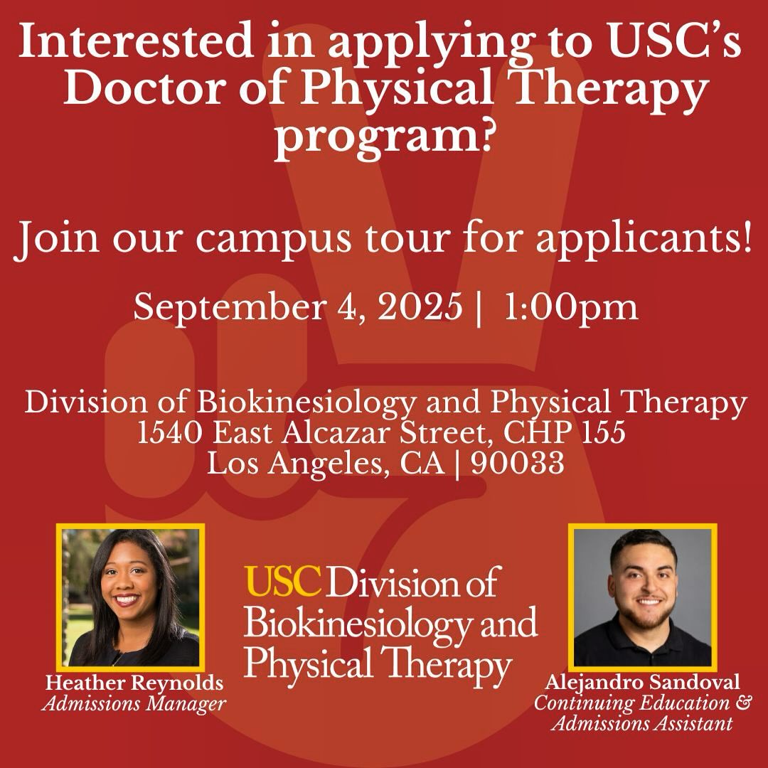 USC Division of Biokinesiology and Physical Therapy | Los Angeles CA