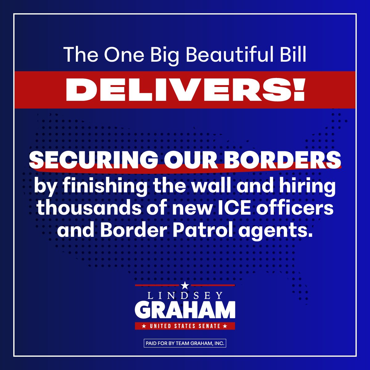 Lindsey Graham - Republicans promised to DELIVER historic... | Facebook