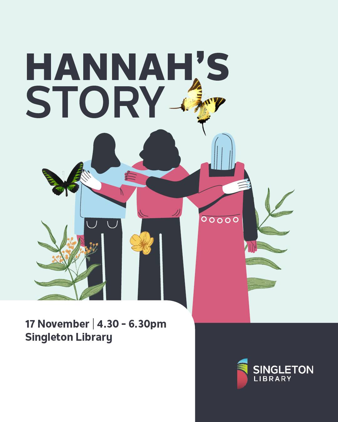 Hannah's Story | Workshop with... - Singleton Public Library | Facebook